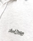 DENIM PATCH HOODIE