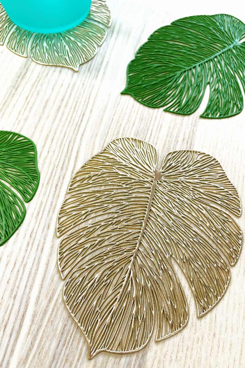 MESH COASTER MONSTERA