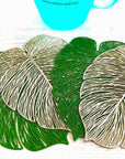 MESH COASTER MONSTERA