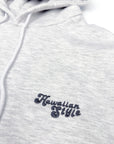DENIM PATCH HOODIE