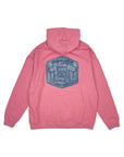 DENIM PATCH HOODIE