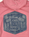 DENIM PATCH HOODIE
