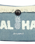 DENIM SAGARA EMB ポーチ