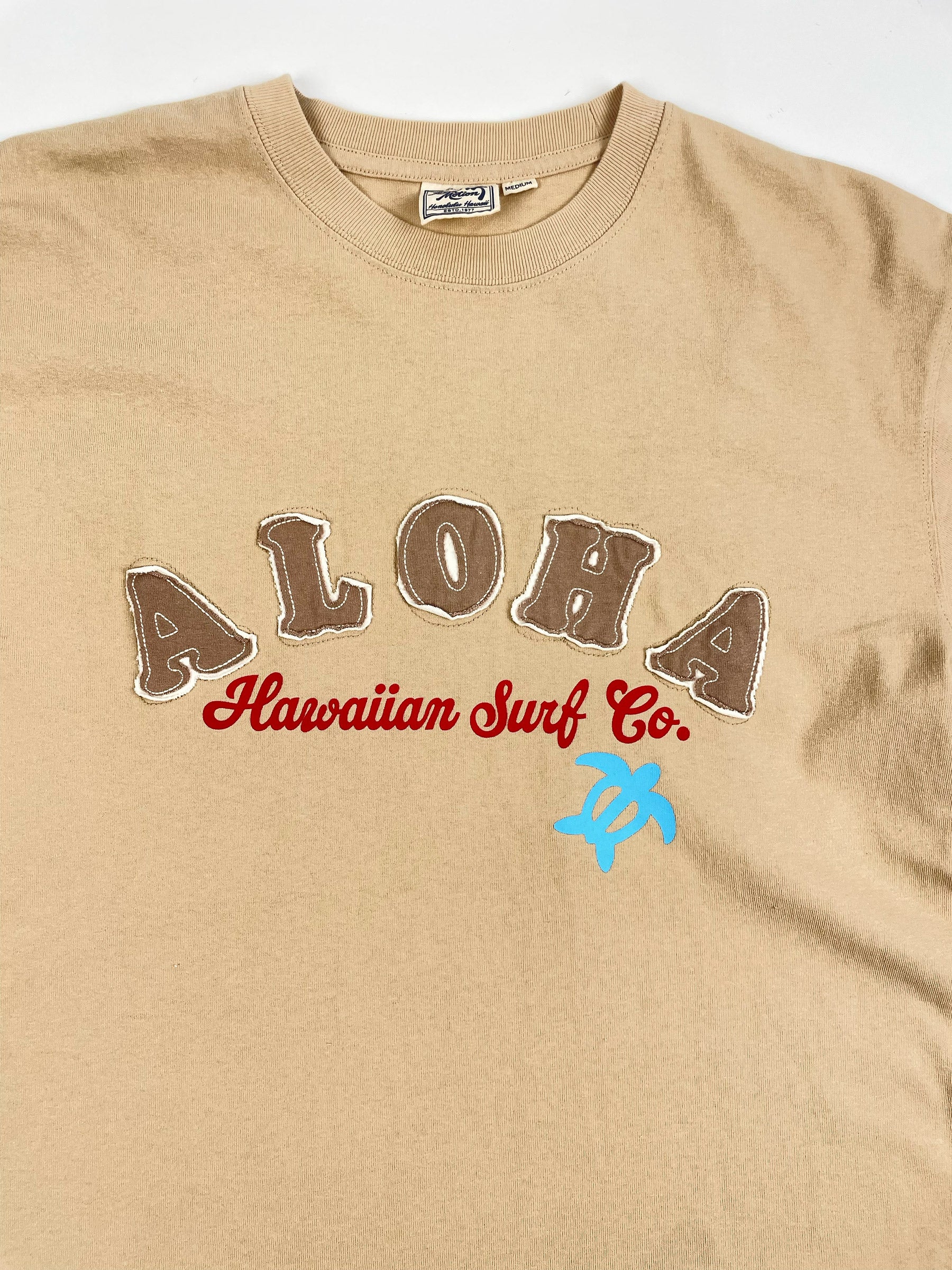 ホヌ 切り貼りTシャツ