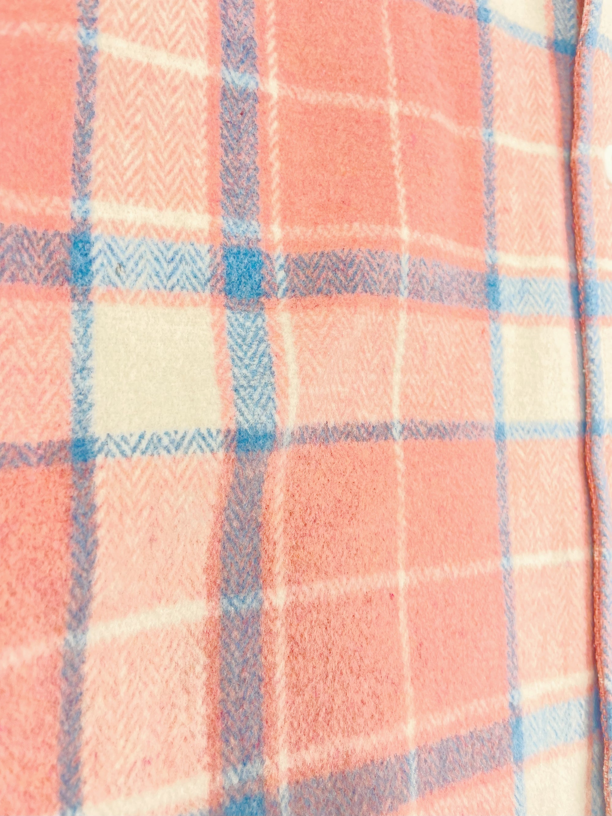 フランネルチェックシャツ