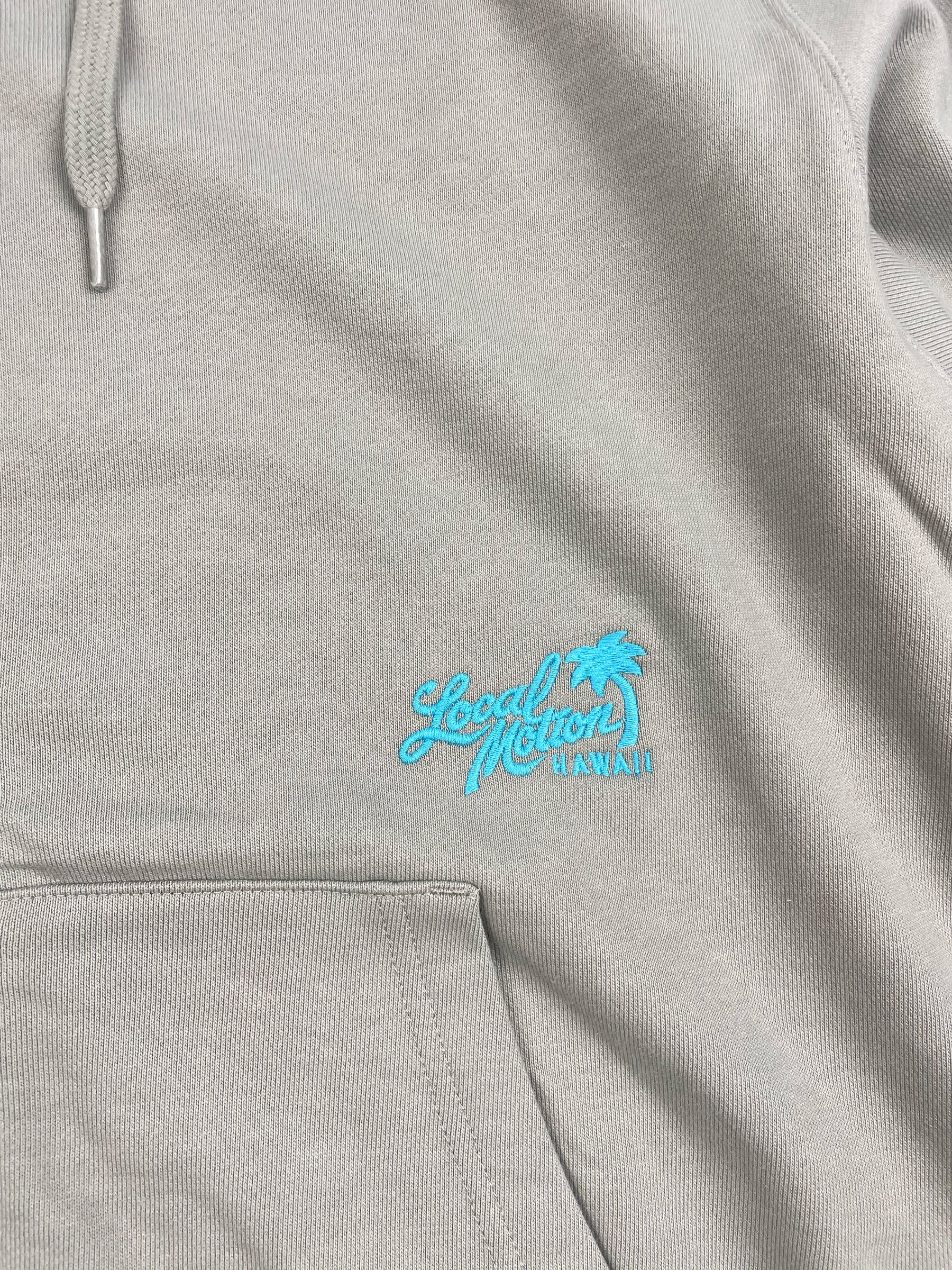 EMBLEM PATCH ZIP HOODIE
