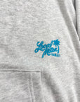 EMBLEM PATCH ZIP HOODIE