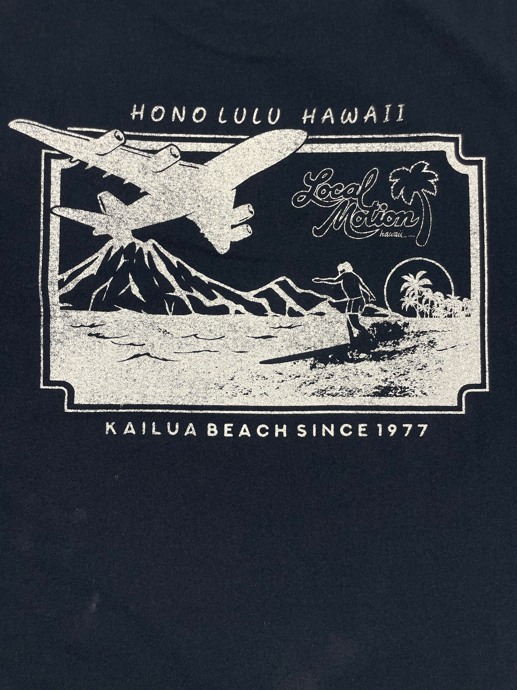 ホノルルプリント長袖Tシャツ