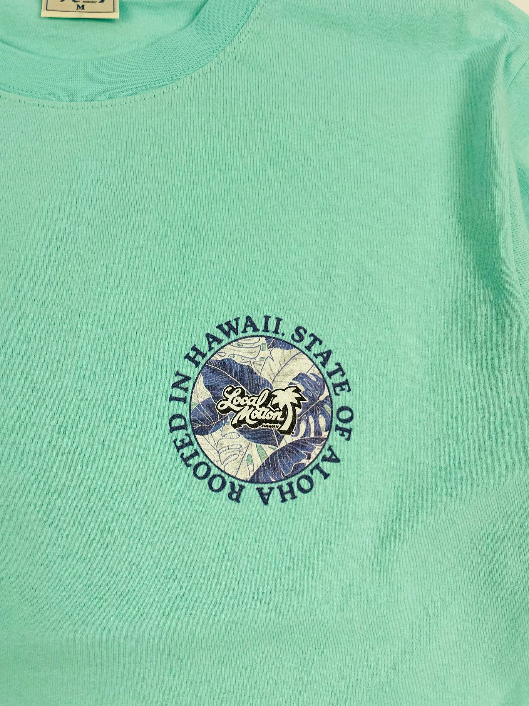 サークルプリント長袖Tシャツ