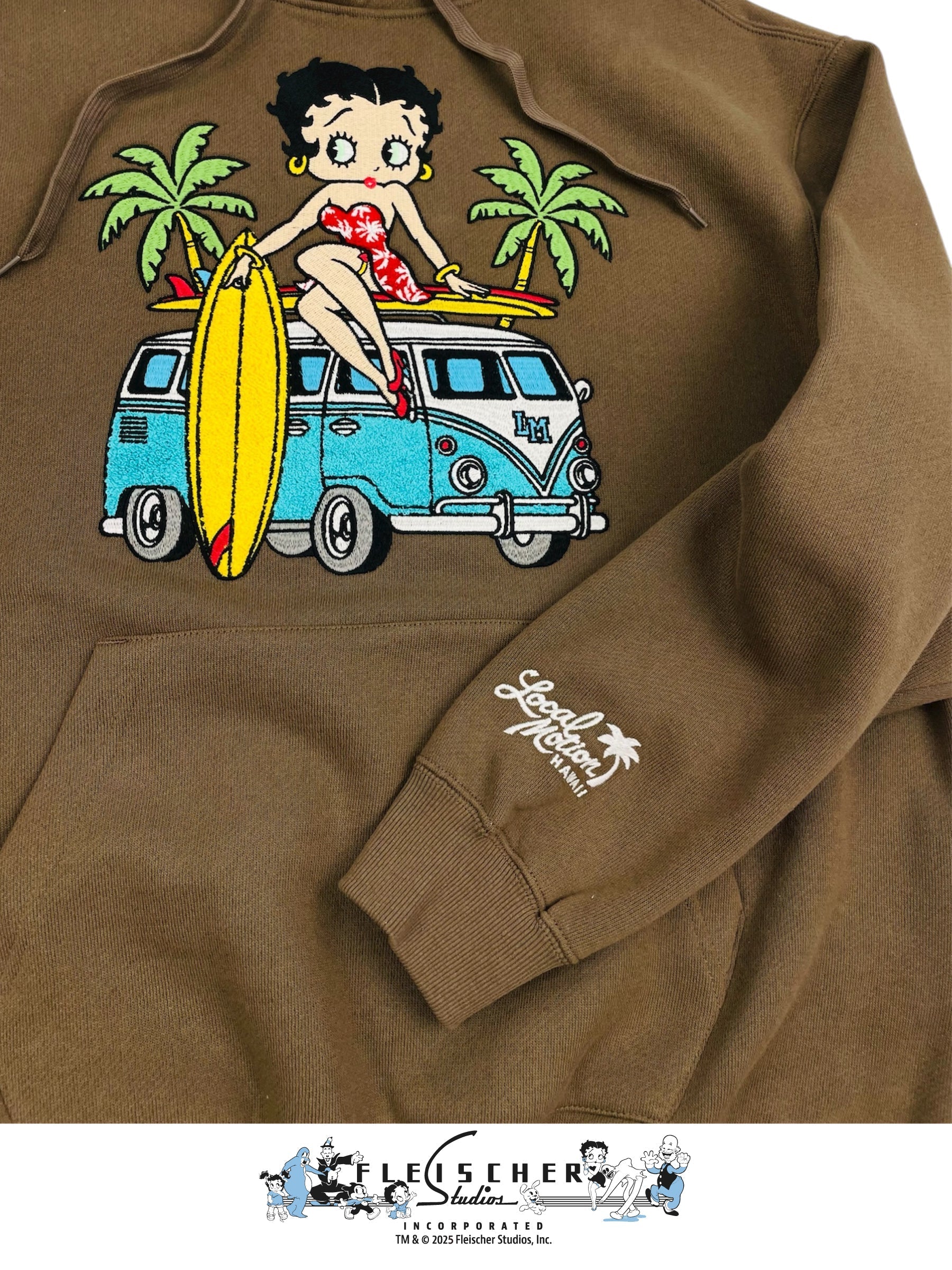 LM BETTY BUS STITCH HOODIE