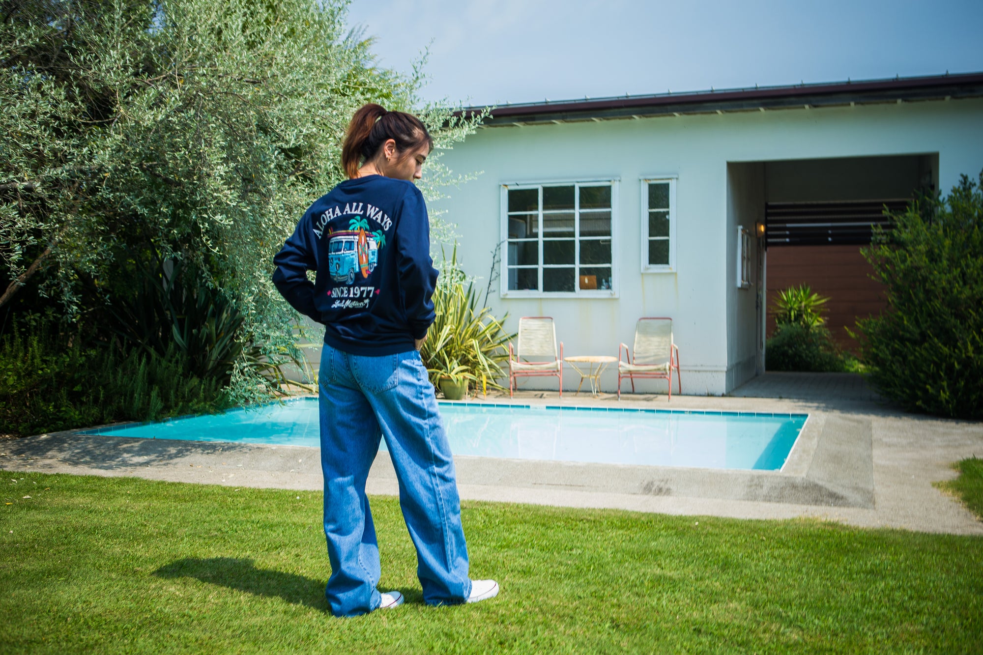 STITCH BUS LS TEE