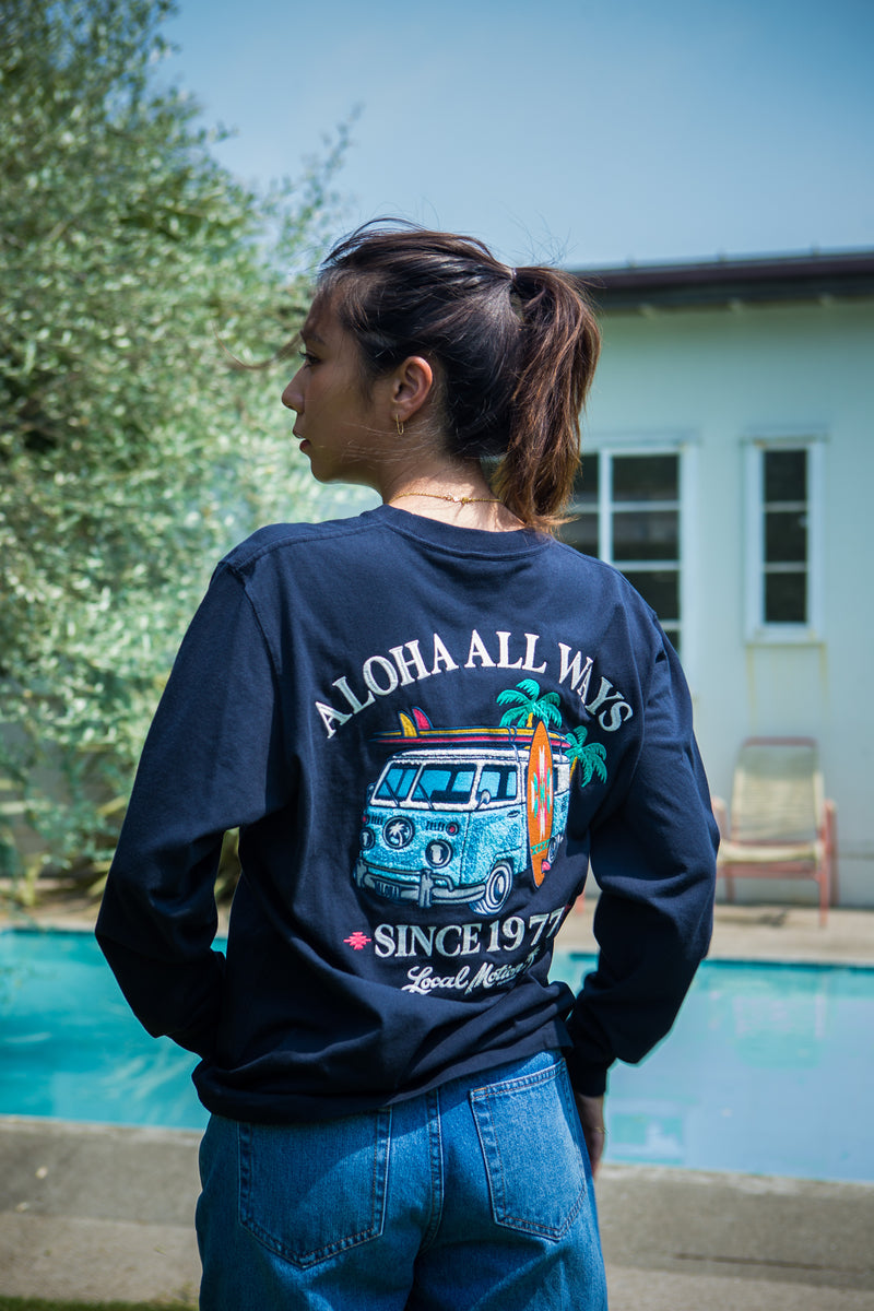 STITCH BUS LS TEE