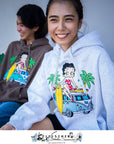 LM BETTY BUS STITCH HOODIE