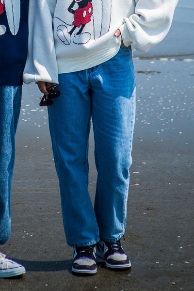 ANKLE STRAIGHT DENIM