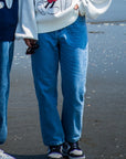 ANKLE STRAIHT DENIM