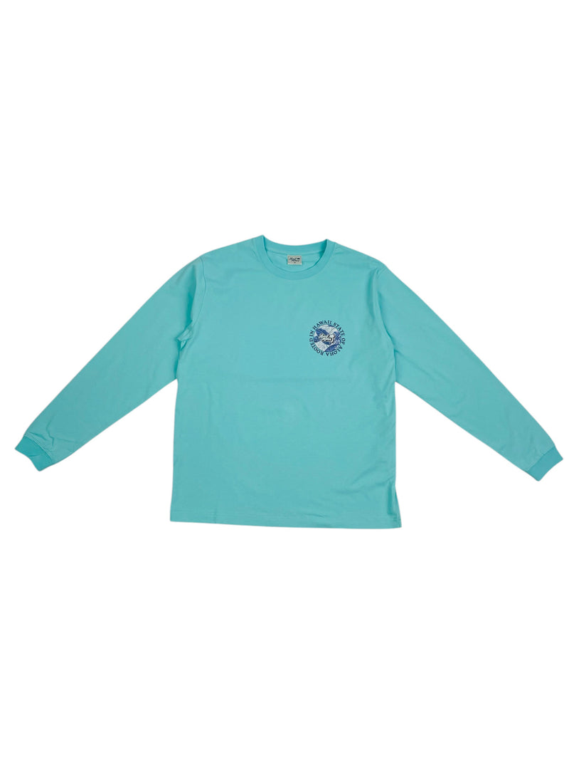 サークルプリント長袖Tシャツ
