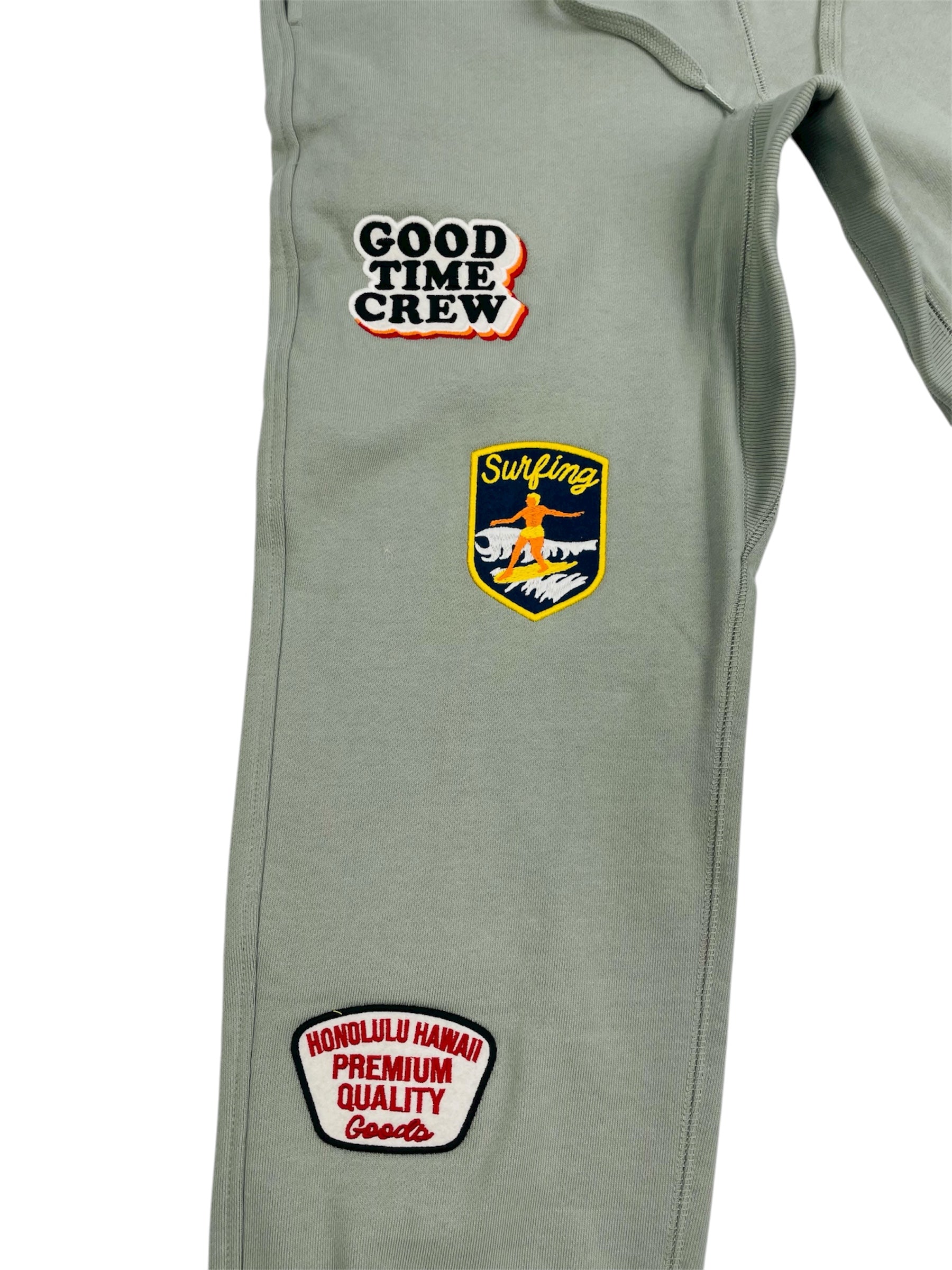 EMBLEM PATCH SWEAT PANTS