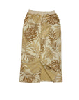 FAUX SUEDE ALL OVER SKIRT