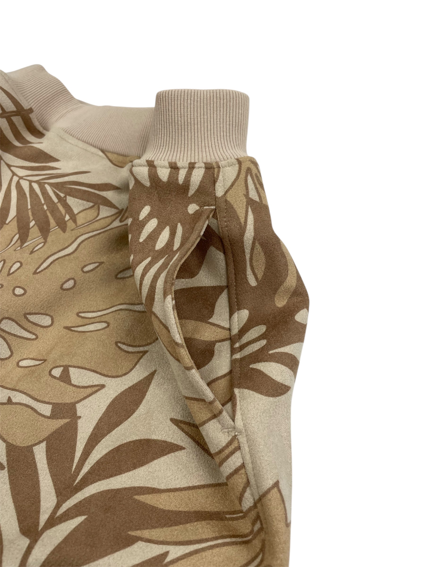FAUX SUEDE ALL OVER SKIRT