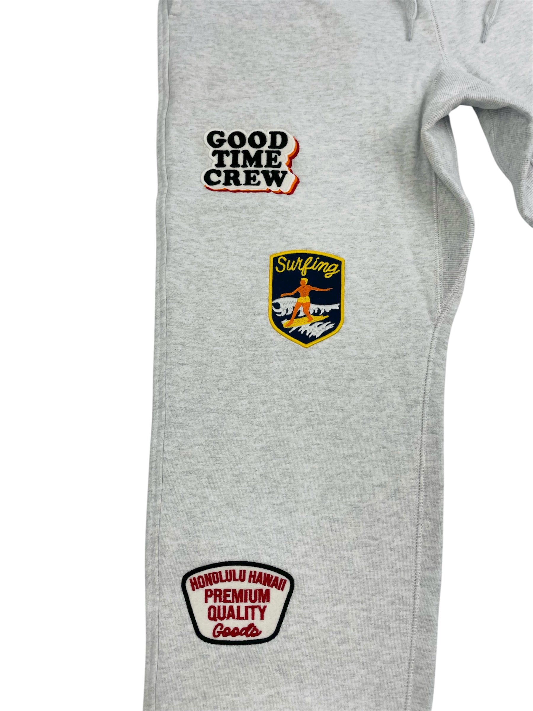 EMBLEM PATCH SWEAT PANTS