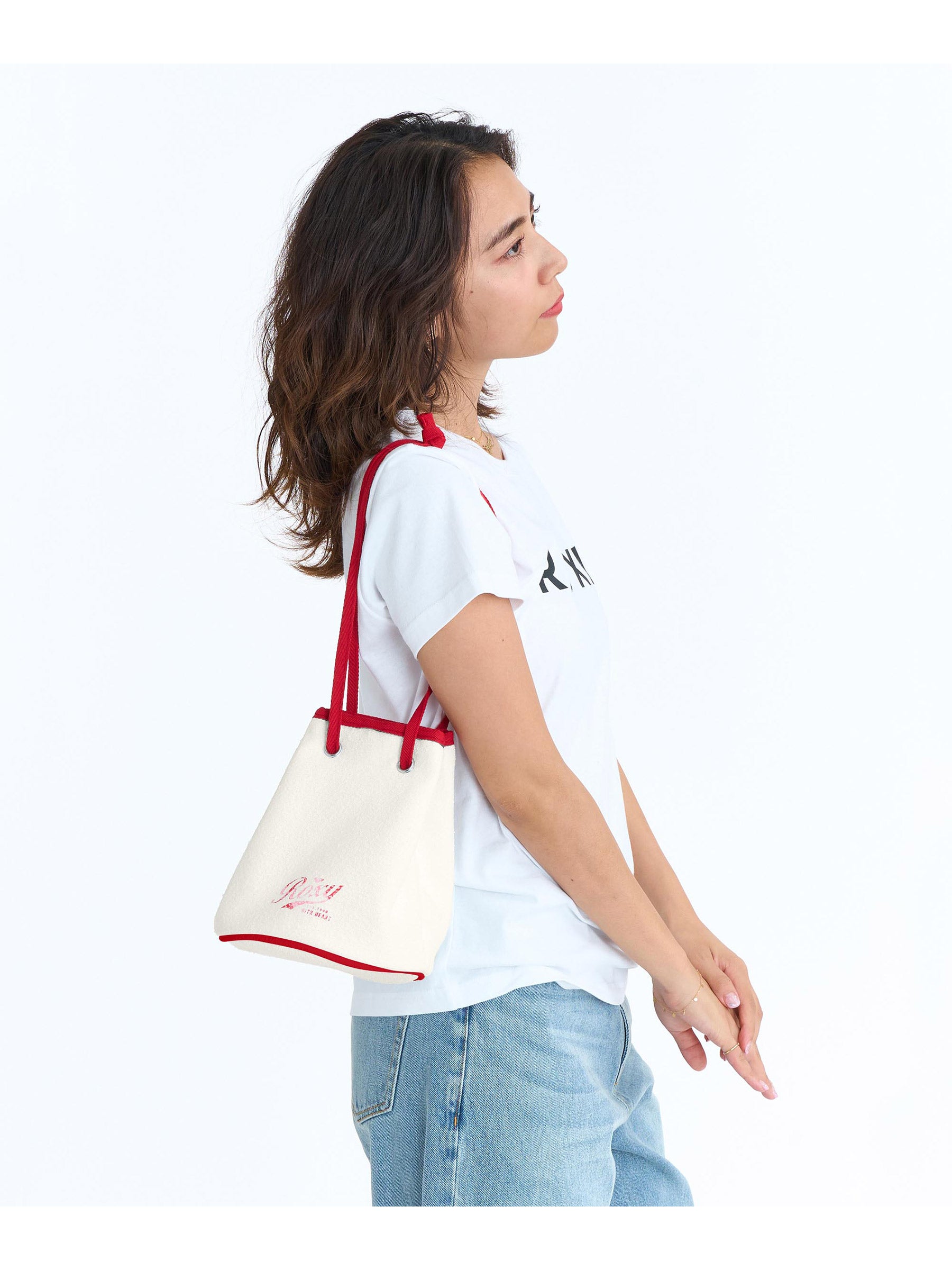 ROXY WITH HEART SHOULDER - RED