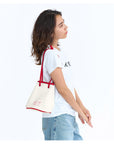 ROXY WITH HEART SHOULDER - RED