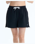SEASIDE BLUE SHORTS - BLK