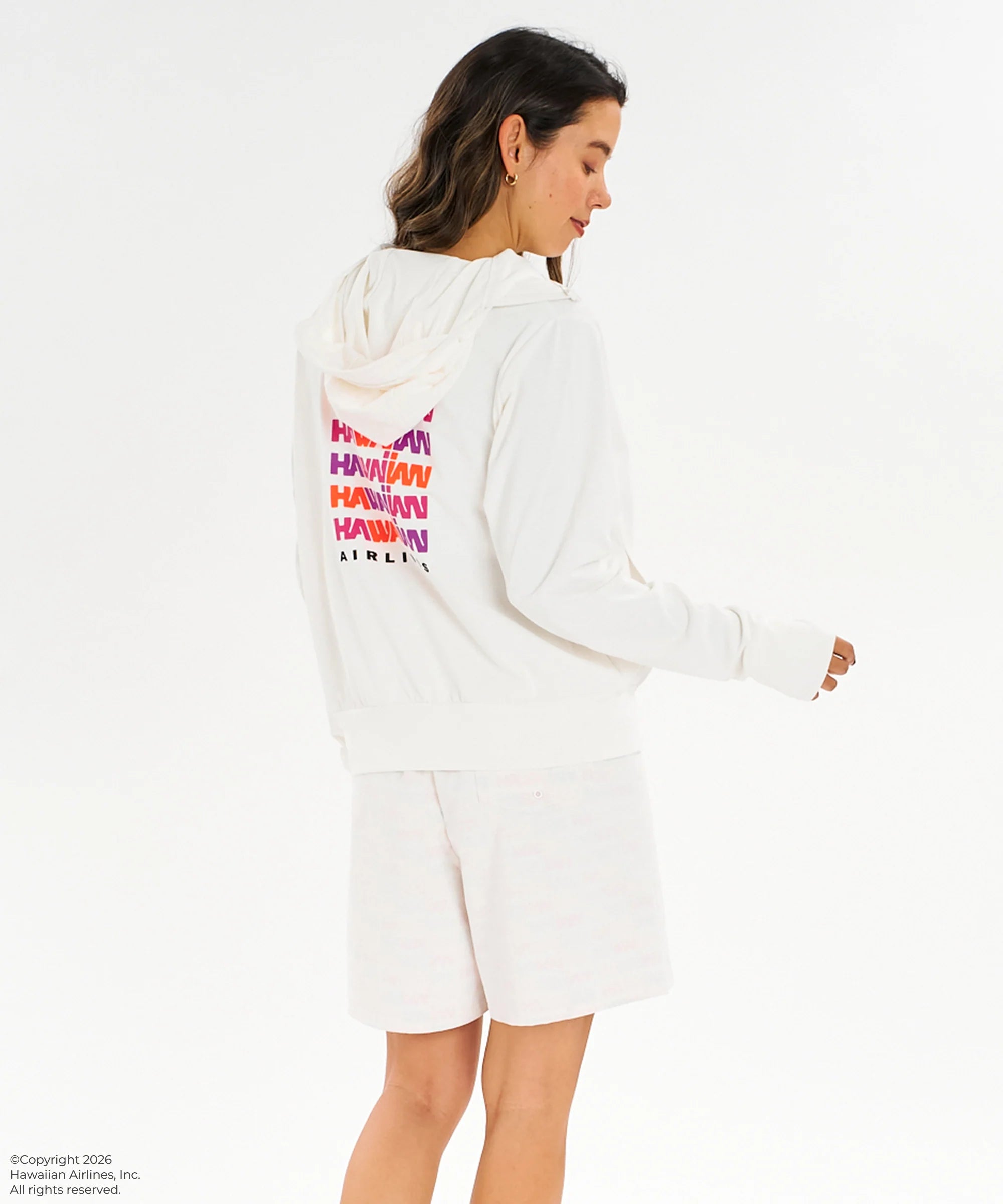 ROXY x HAWAIIAN AIRLINES SHORTS - MUL