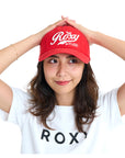 ROXY WITH HEART CAP - RED