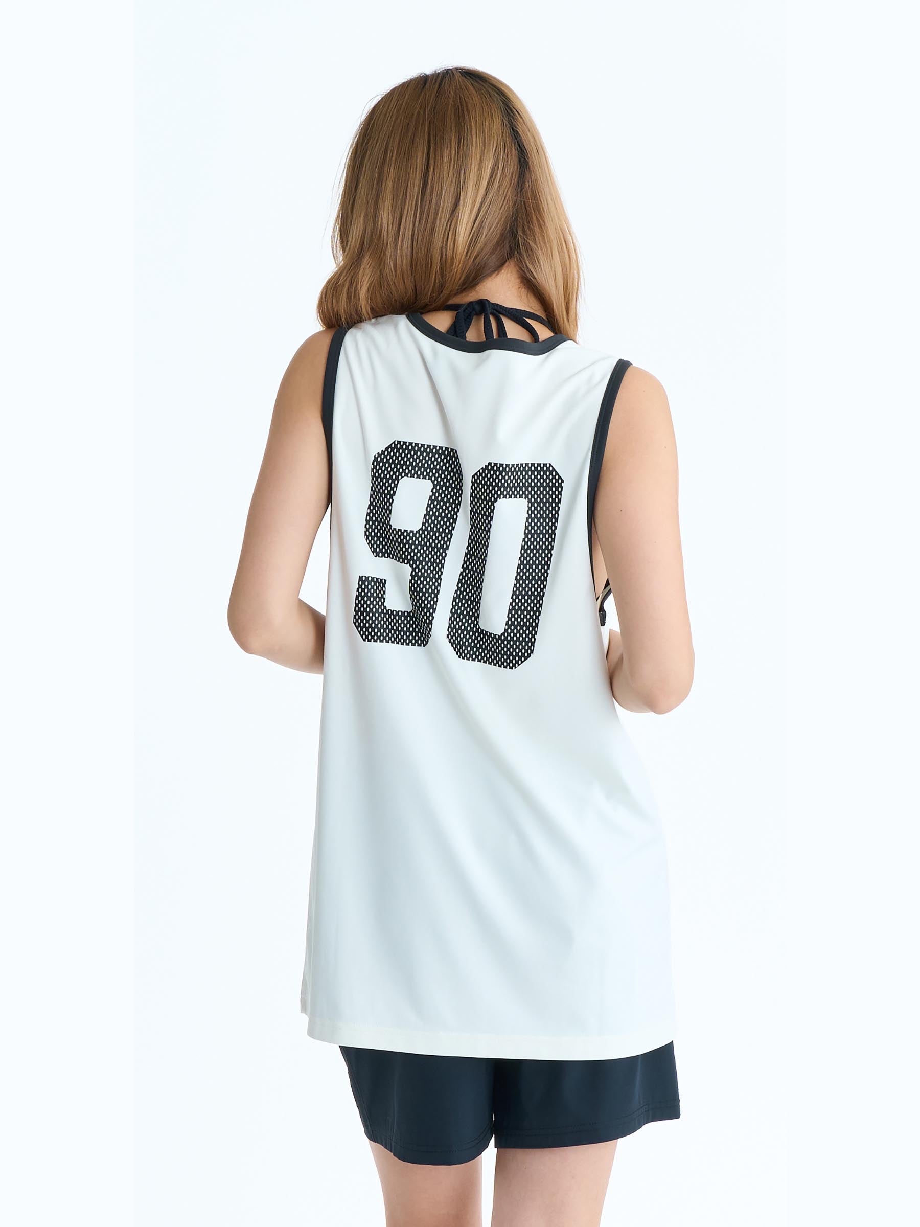 WAVE CLUB TANK - WHT