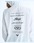 HISTORICAL LOGO HOODIE - WHT