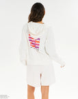 ROXY x HAWAIIAN AIRLINES PARKA - WHT