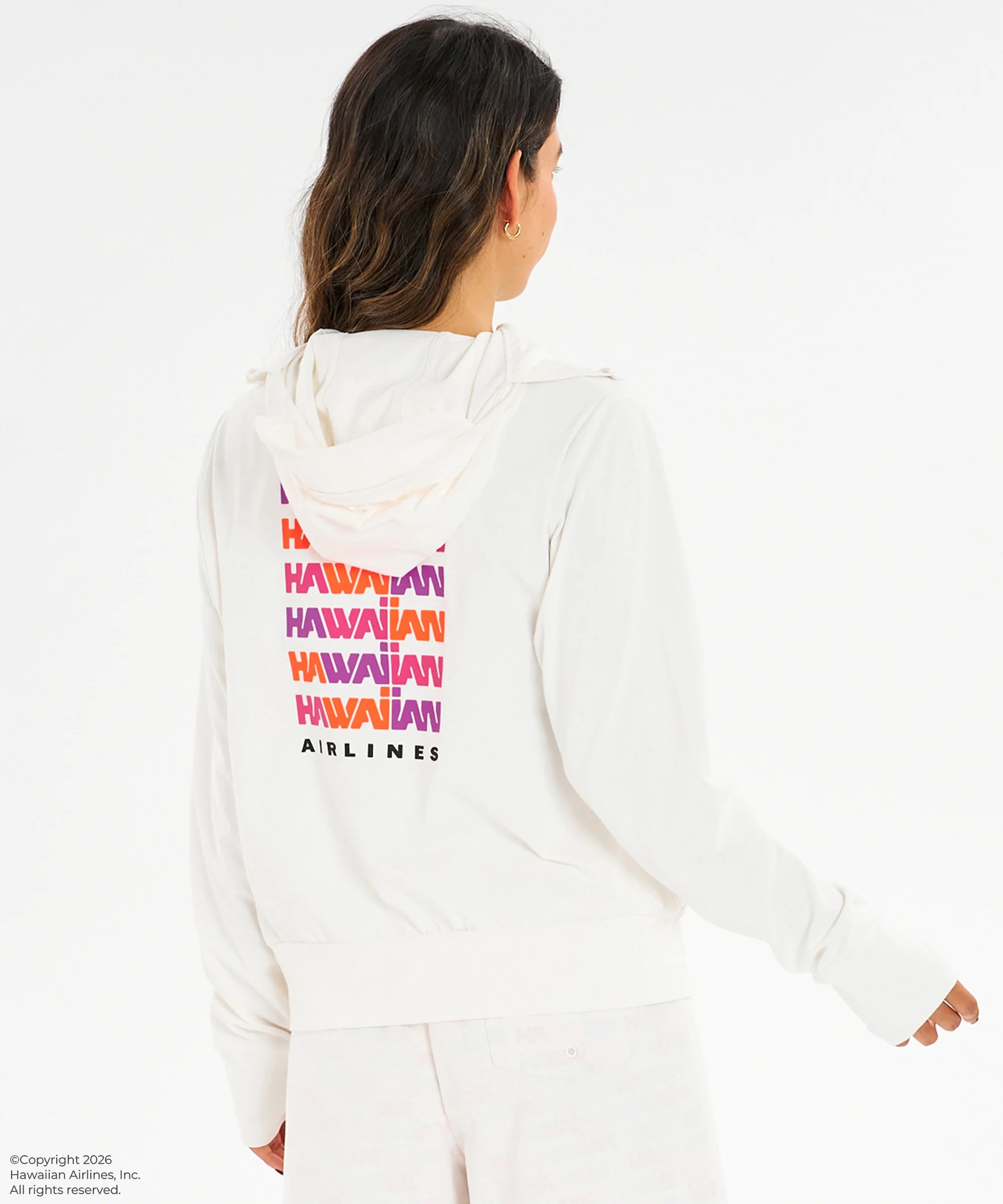 ROXY x HAWAIIAN AIRLINES PARKA - WHT