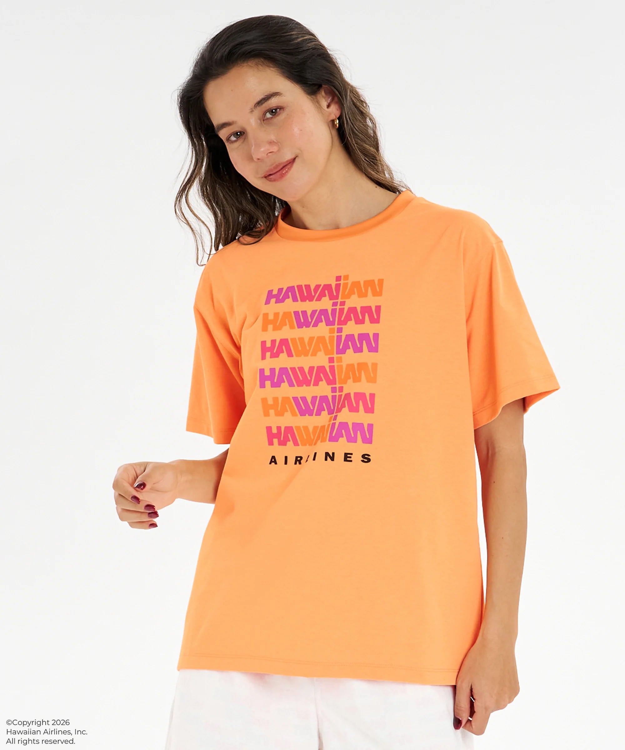 ROXY x HAWAIIAN AIRLINES TEE - ORG – ローカルモーション公式