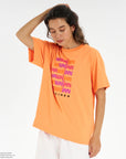 ROXY x HAWAIIAN AIRLINES TEE - ORG