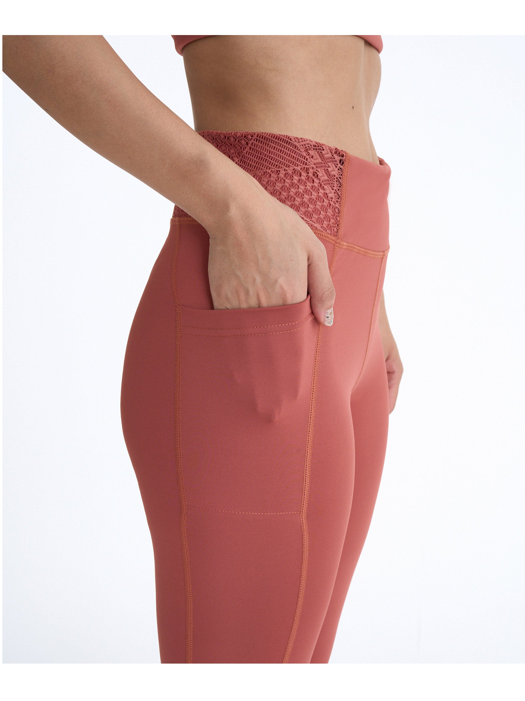 WIND SHIFT LEGGINGS - BUR