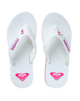 ROXY x HAWAIIAN AIRLINES FLIP FLOP - WHT