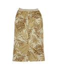 FAUX SUEDE ALL OVER SKIRT