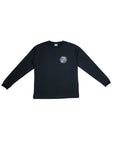 サークルプリント長袖Tシャツ