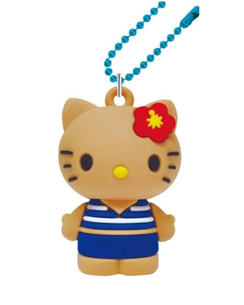 キティ(日焼けS) PVCマスコット ブルー