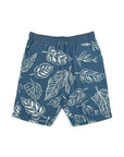 FLEECE PRINT SHORTS