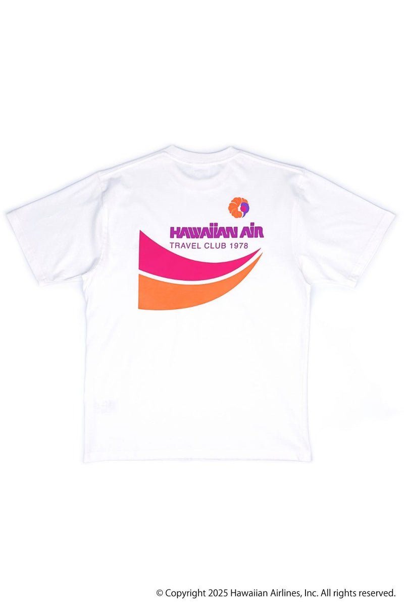 ハワイアン航空　ラインパターンＴシャツ
