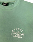 DENIM PATCH SWEAT