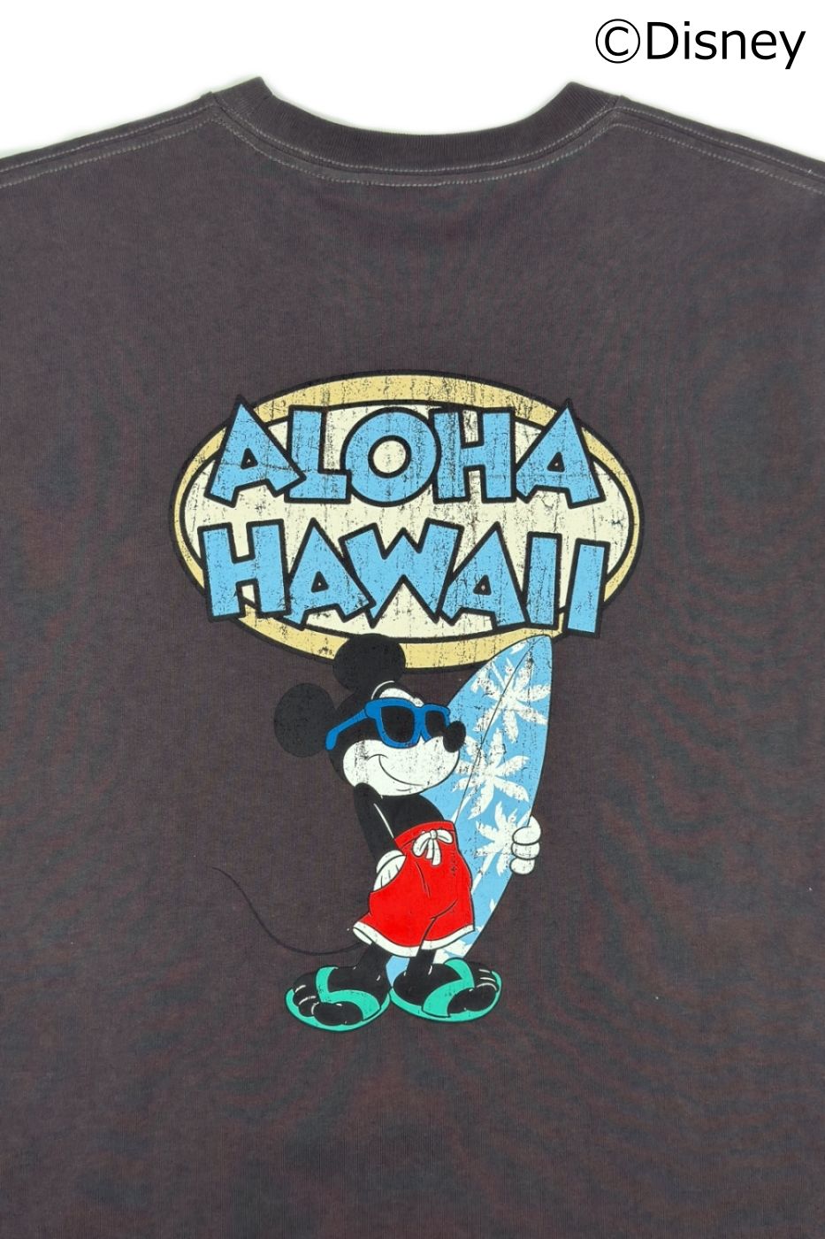 LM/MICKEY ALOHA HAWAII PRINT TEE