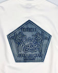 DENIM PATCH SWEAT