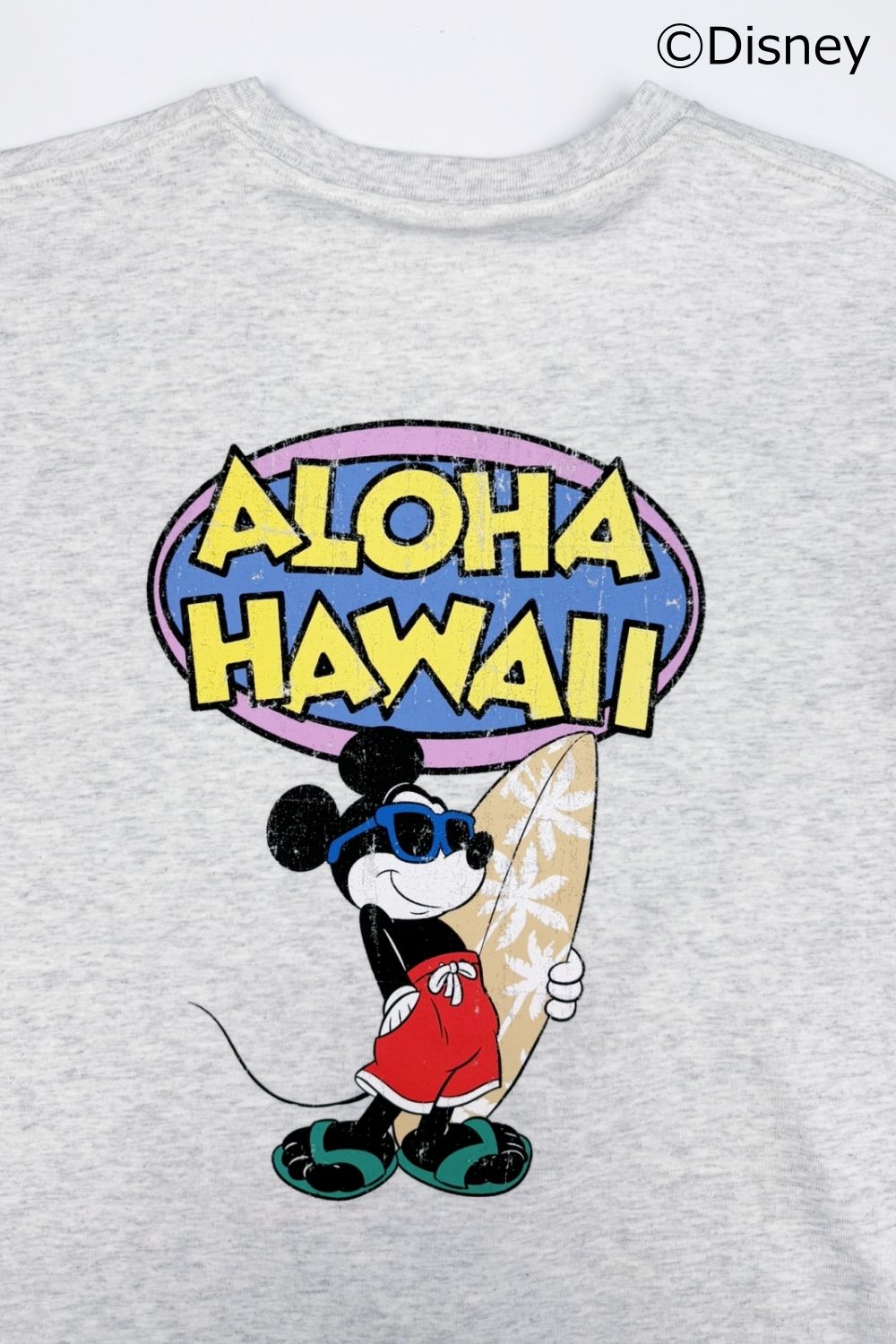 LM/MICKEY ALOHA HAWAII PRINT TEE