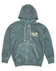 9oz RAGLAN ZIP HOOD SWEAT