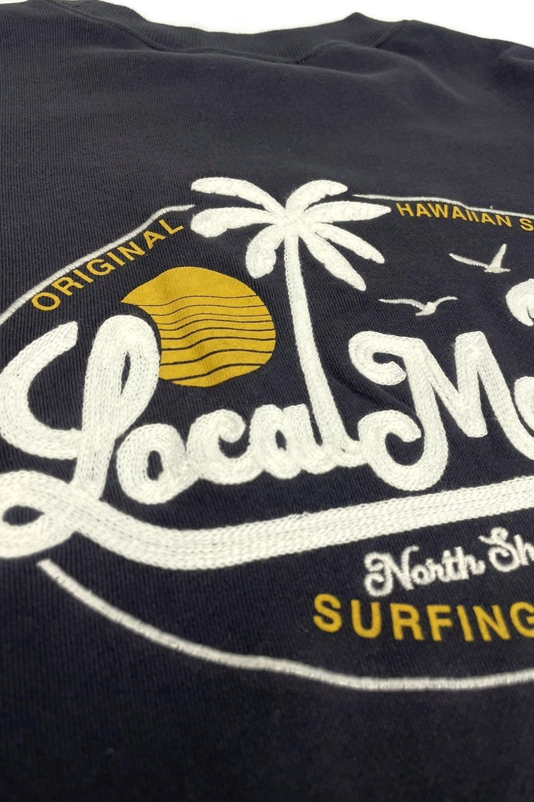OVAL CHAIN STITCH×PRINT SWEAT