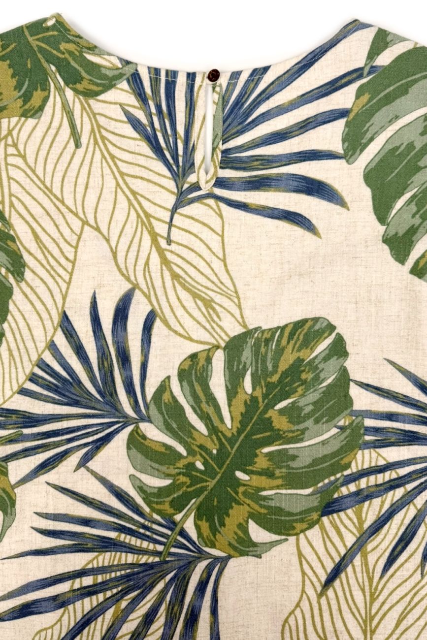 HEMP RAYON RIBBON CREW