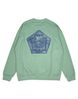 DENIM PATCH SWEAT